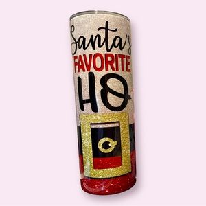 Santa’s Favorite Ho 20oz Custom Tumbler